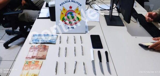Quatro pessoas são presas por tráfico de drogas em Rio Branco