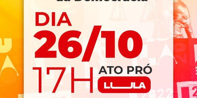 Juristas em defesa da democracia realizam no Acre ato pró-Lula