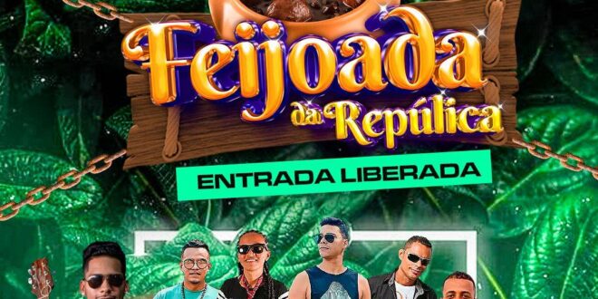 Programa de sábado: Feijoada da República com música ao vivo