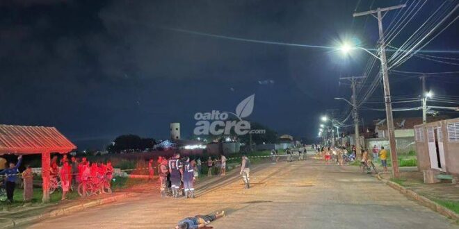 Homem é executado a tiros na Baixada da Sobral