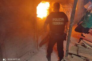 PF incinera 1 tonelada de drogas no Acre