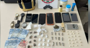 PM apreende drogas no bairro Vitória durante patrulhamento