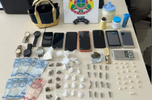 PM apreende drogas no bairro Vitória durante patrulhamento