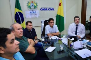  Gladson se reúne com equipe de transição para discutir mudanças administrativas do próximo mandato
