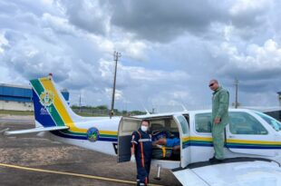 Aeronaves do Estado dão suporte às ações de saúde, segurança e meio ambiente
