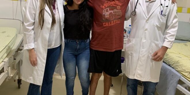 Paciente que recebeu transplante de fígado na Fundhacre tem alta e passa pelo primeiro ambulatório na unidade  