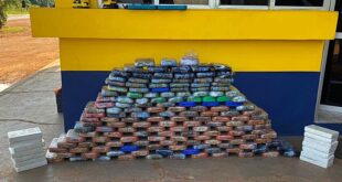 PRF apreende mais de 180 kg de cocaína em Rio Branco