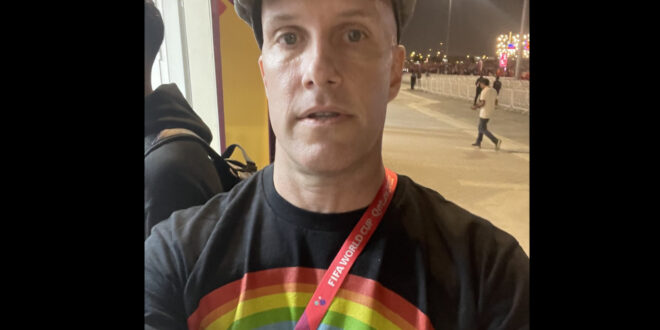 Jornalista é detido no Qatar por usar camiseta com arco-íris