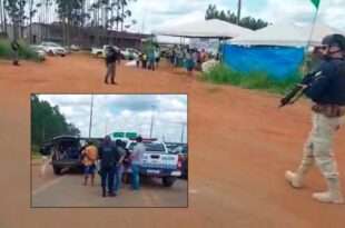 Operação da PRF, PM e Força Nacional prende oito pessoas em Rondônia neste domingo