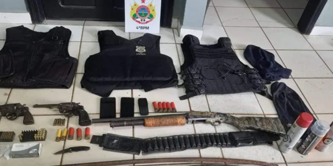 PM prende 4 envolvidos com facções criminosas em Senador Guiomard