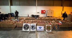 PF prende acusado de tráfico de cinco toneladas de cocaína
