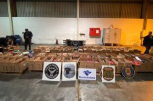 PF prende acusado de tráfico de cinco toneladas de cocaína