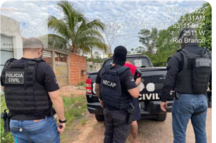  Mandante de tentativas de homicídios e ataques em Manoel Urbano, é preso