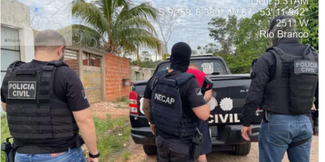  Mandante de tentativas de homicídios e ataques em Manoel Urbano, é preso