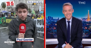 Bolsonarista vira piada em TV Francesa ao dizer que Macron é comunista