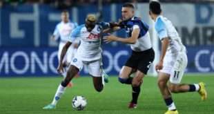 Napoli bate Atalanta de virada e amplia folga na liderança do Campeonato Italiano