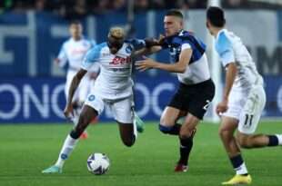 Napoli bate Atalanta de virada e amplia folga na liderança do Campeonato Italiano