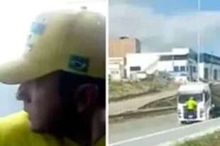 Ficar pendurado foi um ato de defesa, diz 'patriota do caminhão'