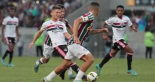 Cano faz 3 gols em 13 minutos e garante virada do Fluminense sobre o São Paulo