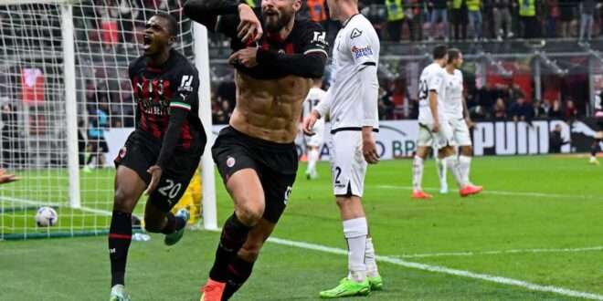 Milan sofre, mas derrota Spezia no final e fica em segundo lugar no Italiano
