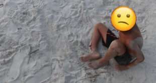 Criança quebra a perna brincando em quadra de areia, em Mâncio Lima