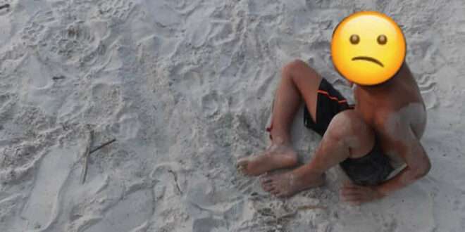 Criança quebra a perna brincando em quadra de areia, em Mâncio Lima