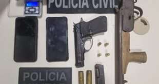 Denúncia anônima leva Forças de Segurança a apreenderem armas de fogo e evitarem roubo a caminhonete