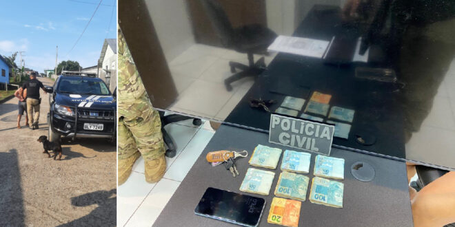Marechal Thaumaturgo, um homem é preso por integrar organização criminosa e associação ao tráfico