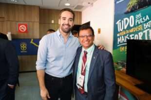 Gonzaga parabeniza governador Eduardo Leite por reeleição e discute fortalecimento do PSDB no Acre