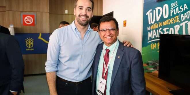 Gonzaga parabeniza governador Eduardo Leite por reeleição e discute fortalecimento do PSDB no Acre