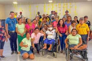 Jenilson visita o Cras da Baixada e participa de atividades do Associação de Arte em Movimento do Idoso
