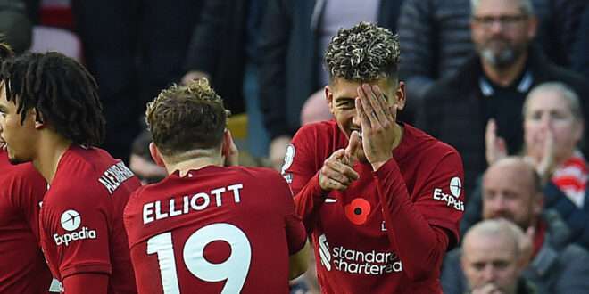 Alisson e Firmino brilham e Liverpool respira aliviado no Campeonato Inglês