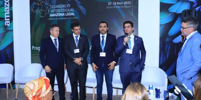 COP27: governadores da Amazônia Legal concedem entrevista coletiva à imprensa