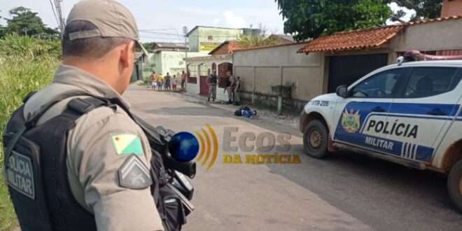 Homem é assassinado em via pública na manhã desta terça (01) em Rio Branco
