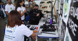 Com as forças especiais, Segurança Pública também se fez presente na 8ª Mostra Viver Ciência