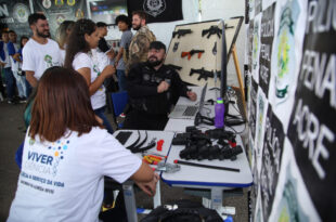 Com as forças especiais, Segurança Pública também se fez presente na 8ª Mostra Viver Ciência