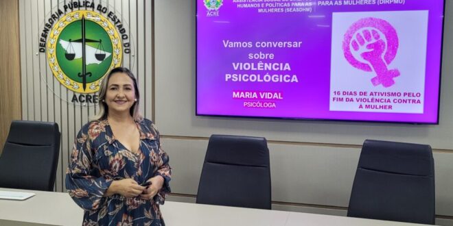 Estado instrui servidores da Defensoria Pública sobre violência psicológica