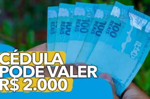 Cédula de R$ 5,00 pode valer aproximadamente R$ 2.000