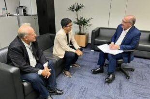 Jenilson Leite leva a pauta do Acre à Comissão de Transição