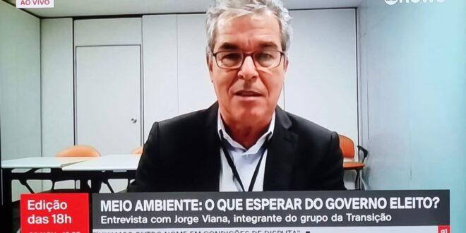 Jorge Viana avalia trabalhos da transição durante entrevista à Globo News