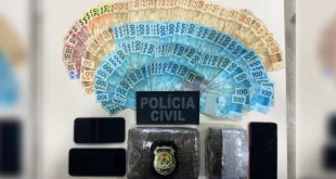 Polícia Civil prende casal em flagrante por tráfico de drogas