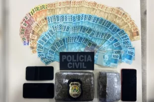 Polícia Civil prende casal em flagrante por tráfico de drogas
