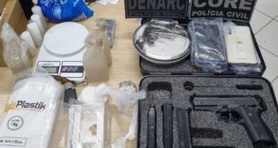 Polícia Civil prende dois por tráfico de drogas e posse ilegal de arma de fogo em Rio Branco