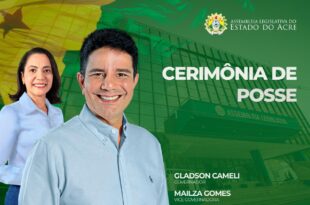 Posse do governador será em cerimônia realizada na Aleac no dia 1º de janeiro