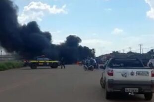 PRF prende 6 e desbloqueia estrada em Rondônia