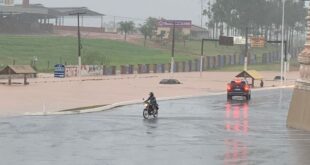 Chuva intensa provoca inundações em sete bairros da capital