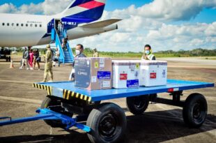 Acre recebe lote de11,7 mil doses da vacina contra covid-19