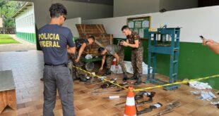 PF encaminha 39 armas de fogo para destruição