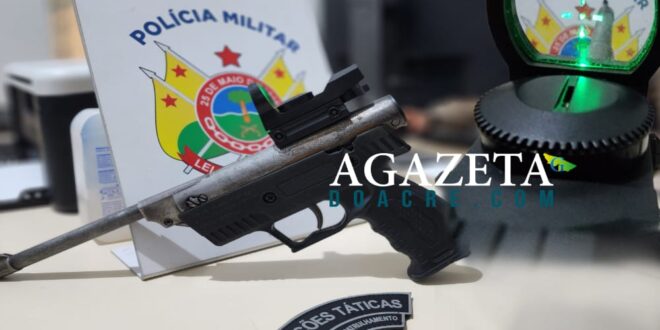 Condenado por homicídio é preso por porte ilegal de arma e corrupção de menor no Calafate