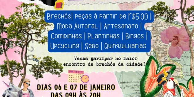 Brecholeiras expõem no Horto Florestal nesta sexta e sábado, 7